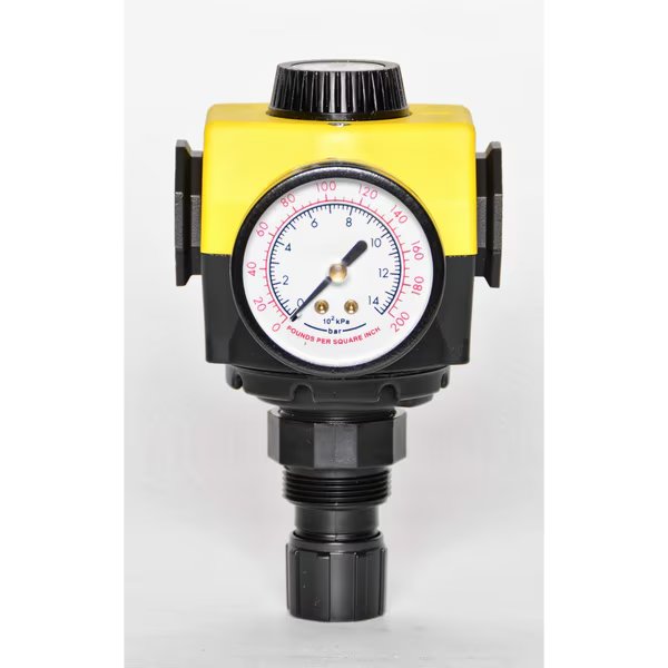 INT.PILOT REG 3/8, P-NUT, Master Pneumatic, Mfr#: IR380-3P